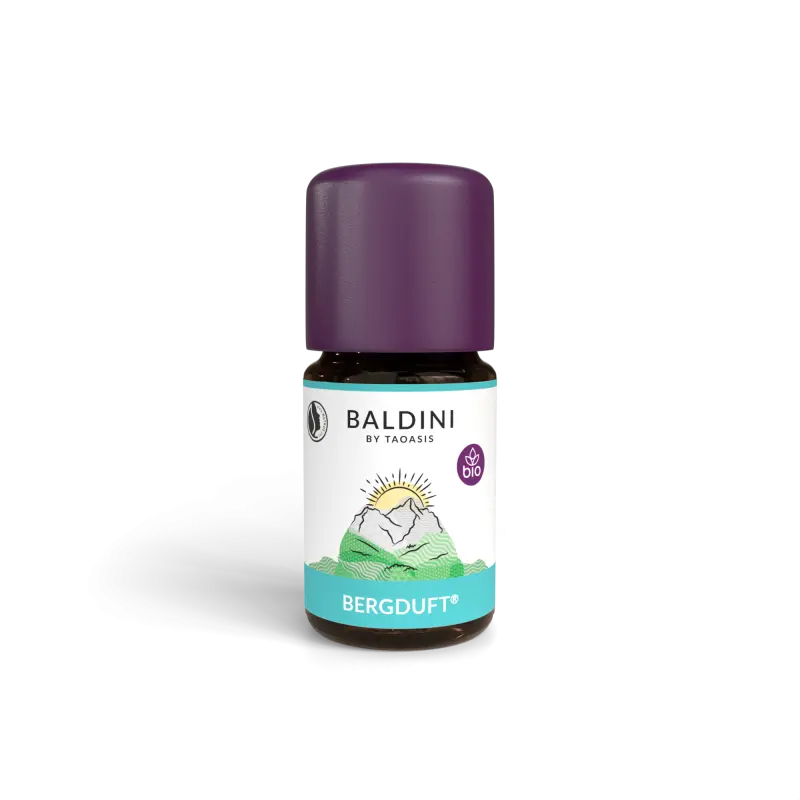 TAOASIS Baldini Směs éterických olejů Mountain Scent BIO (5 ml) - stimulující, stabilizující a osvěžující