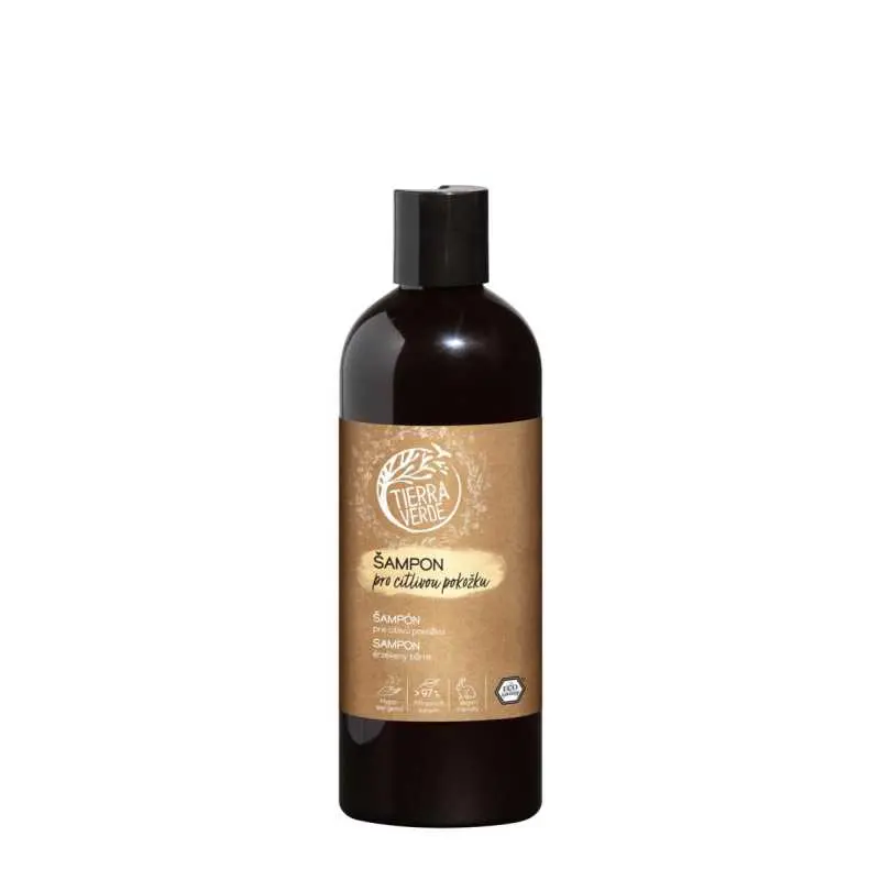 Tierra Verde Šampon pro citlivou pokožku 500 ml - hypoalergenní složení