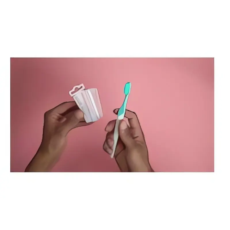 TIO TIOBRUSH Náhradní hlavice k zubnímu kartáčku (medium) - Cool Dew - 2 ks