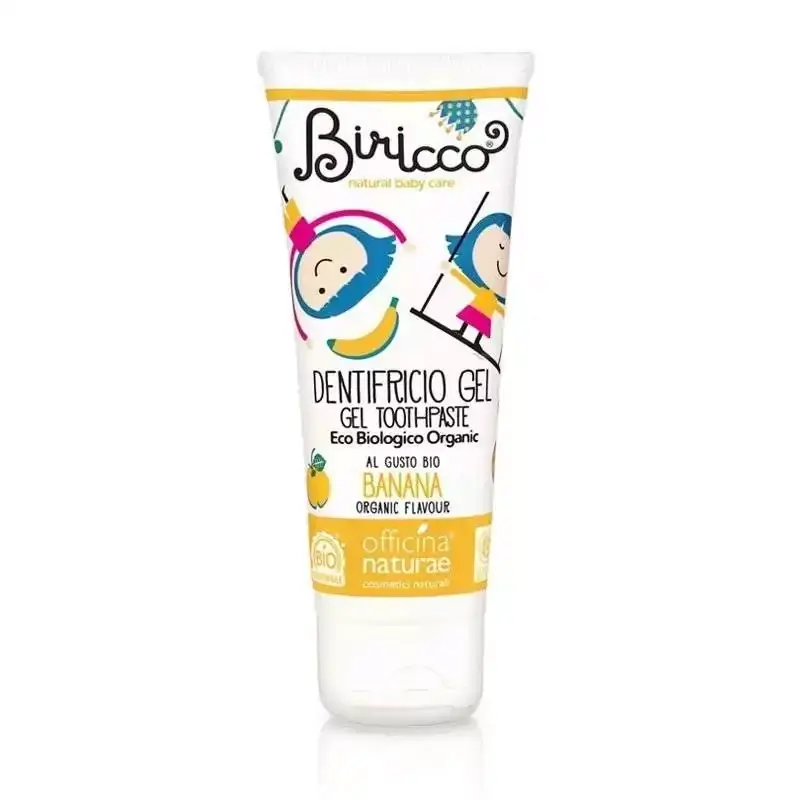 Officina Naturae Dětská zubní pasta - banán BIO (75 ml)