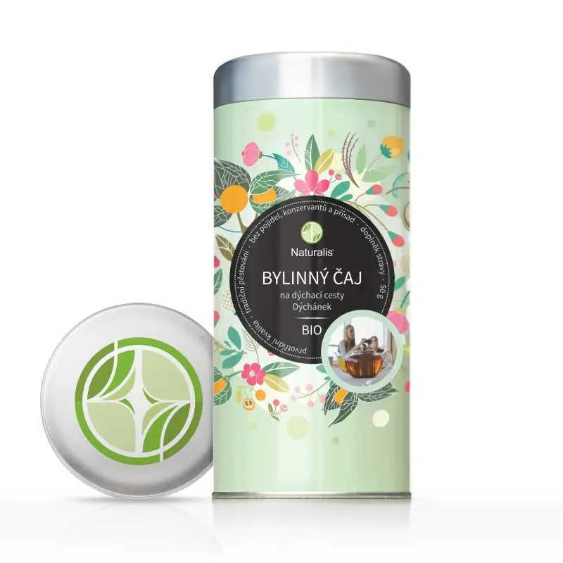 Bylinný čaj na dýchací cesty (Dýchánek) Naturalis BIO - 50 g