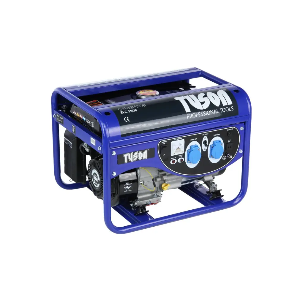 Tuson Benzínová elektrocentrála 2500W OHV, AVR, jednofázová ELC3000