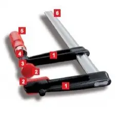 Bessey Šroubová svěrka - 250x80mm TPN25B8BE