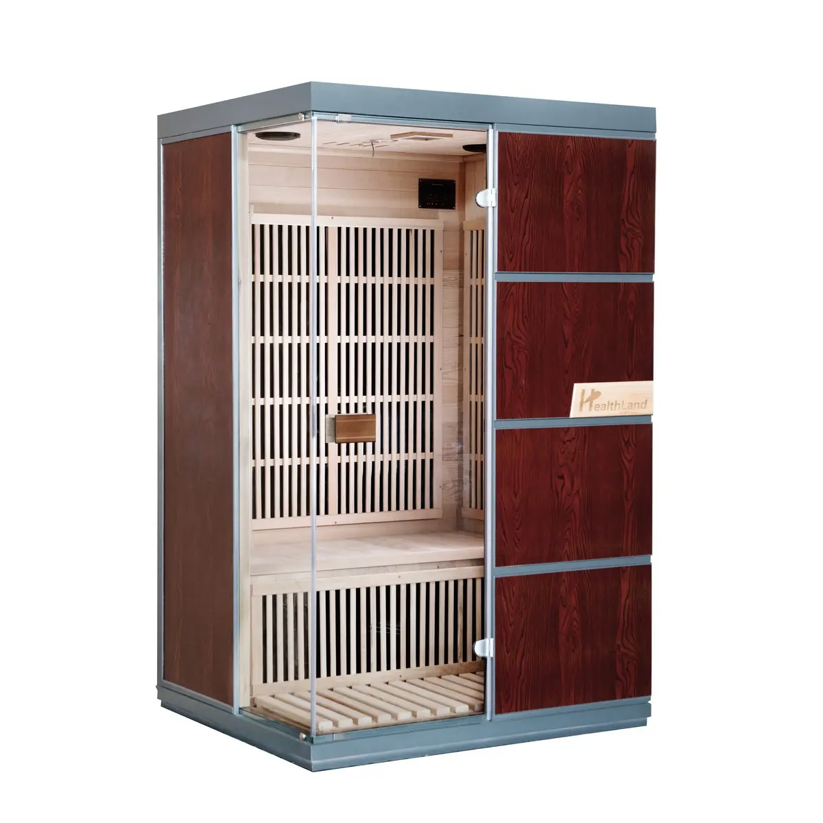 HEALTHLAND Infrasauna DeLuxe 2223 Carbon BT 6420SLPL19B