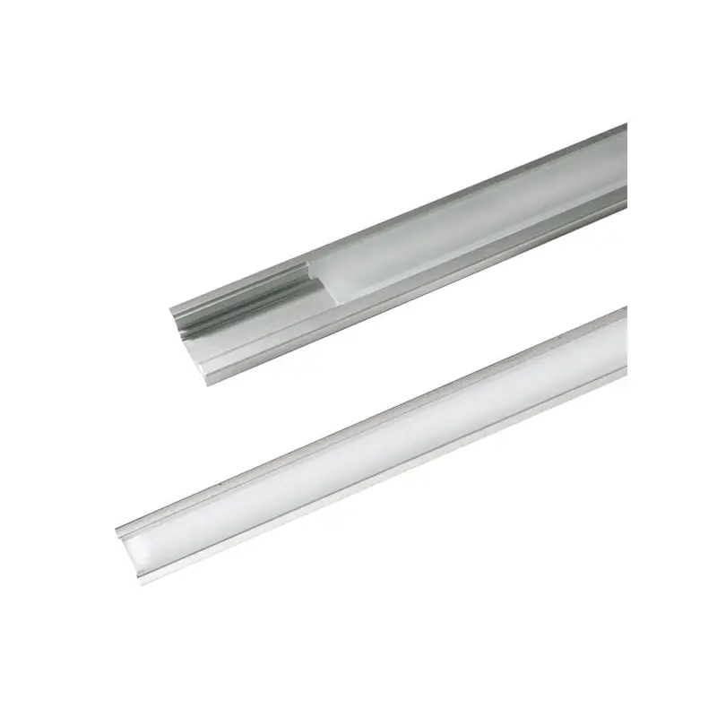TIPA AL profil AR1 nový 24,7x7mm pro LED pásky, k zapuštění, včetně plexi 2m 06424367
