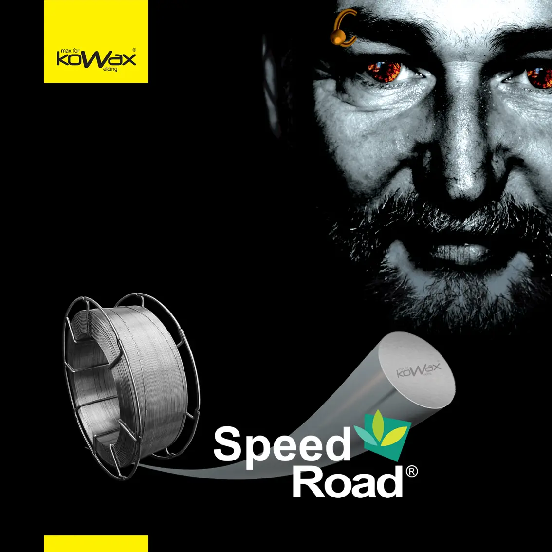 Svařovací drát nepoměděný KOWAX Speed Road G3S1 1,0mm 15kg KWXN31015