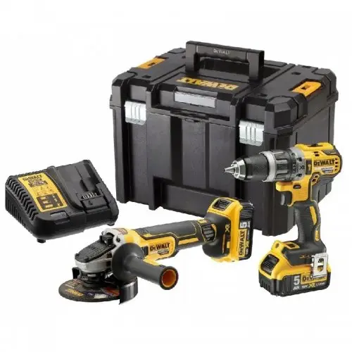 Kombo sada aku nářadí 18V/2x5,0Ah DeWALT DCK2020P2T DCK2020P2T