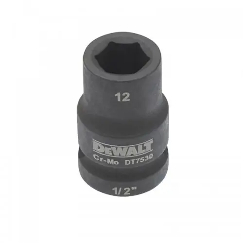 Nástrčná hlavice EXTREME IMPACT 1/2 21mm, krátká DeWALT DT7539 DT7539