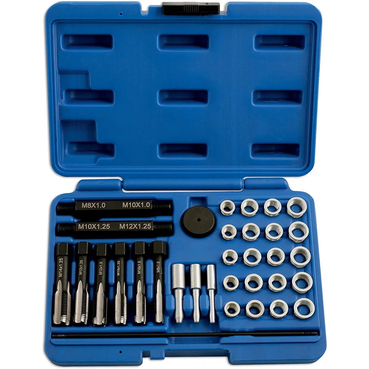 Sada na opravu závitů žhavicích svíček M8, M10, M12, M14 a regeneraci závitů, Matabro MB-02-13460 MB-02-13460