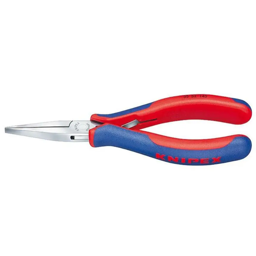 Montážní kleště pro elektroniku 145 mm KNIPEX 35 52 145 - leštěná hlava, vícesložkové návleky 35 52 145