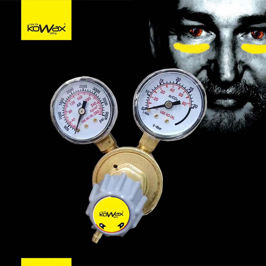 KOWAX Redukční ventil MINI CO2 profi G3/4 KWXRVMINICO2PROFI