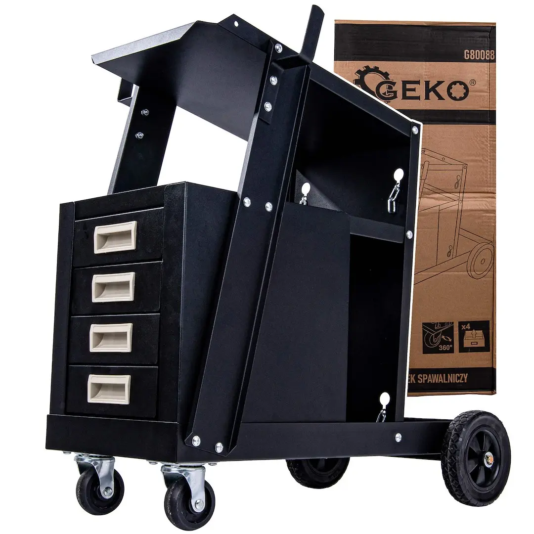 GEKO Mobilní svařovací vozík se 4 zásuvkami G80088