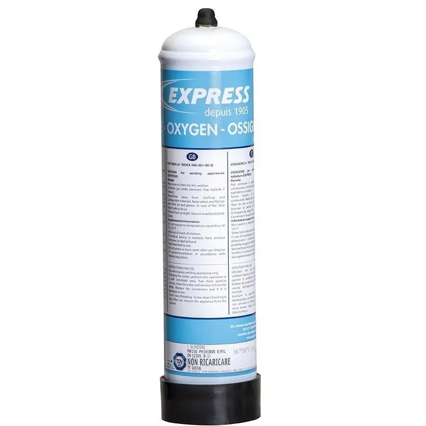 Express Kyslík/Oxygen 110 l (110 barů), závit M10x1 522