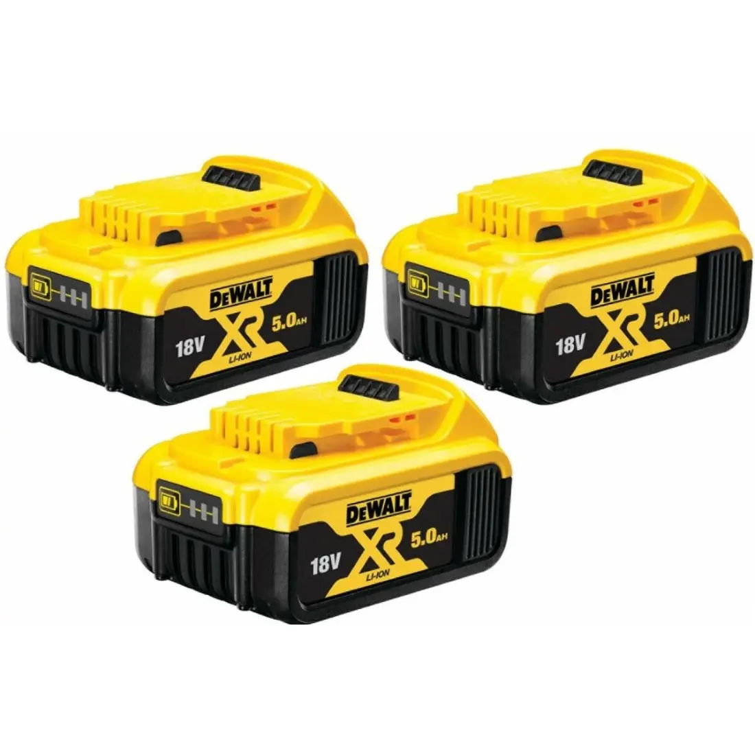 DeWALT DCB184P3 18V startovací sada 3 akumulátorů 5Ah DCB184P3
