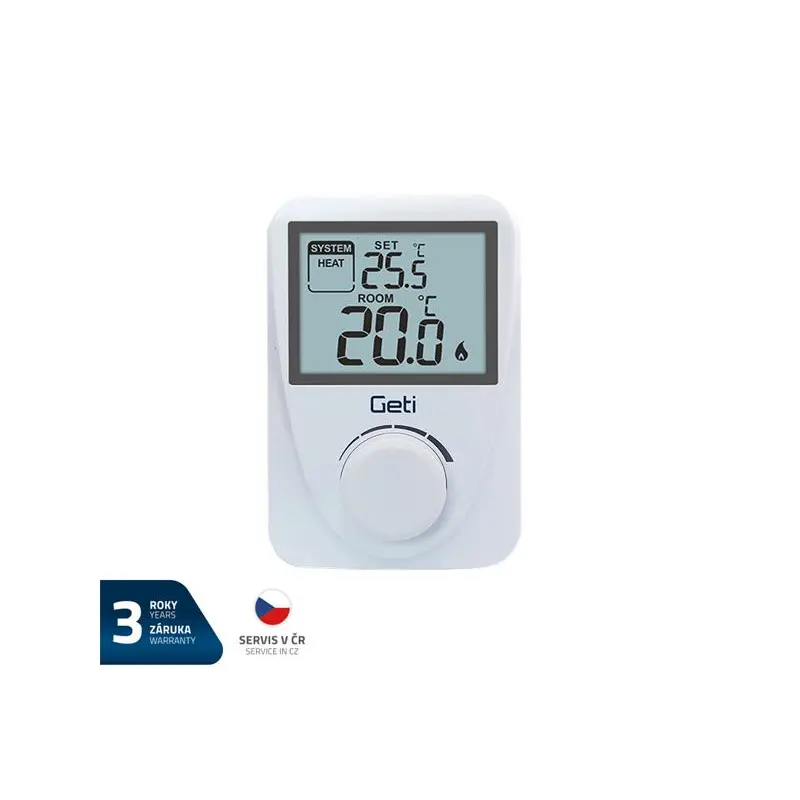Termostat GETI GRT01 drátový 06427254