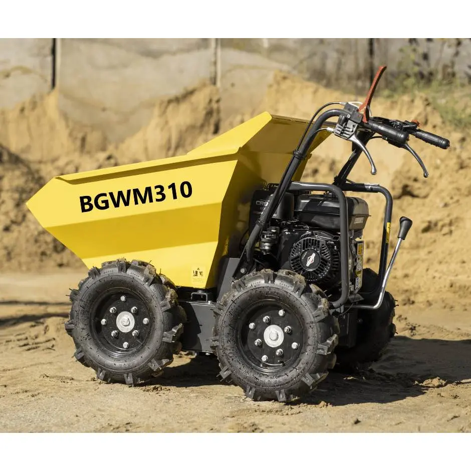Minidumper kolový BAUGARDEN BGWM310 4x4 Briggs&Stratton e-start 8003BGWM310E