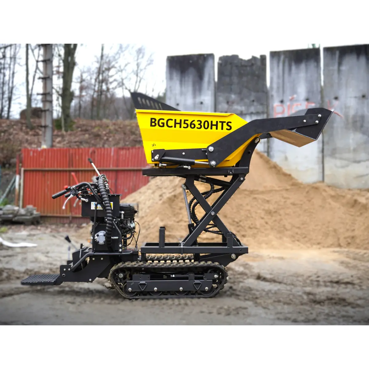 Minidumper pásový BAUGARDEN BGCH5630HTS Briggs&Stratton e-start 8003BGCH5630HTSBSE