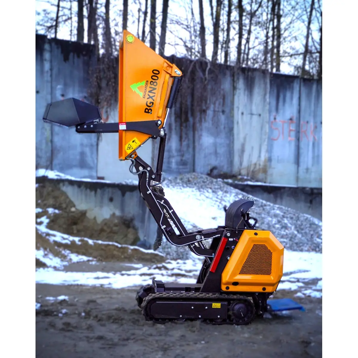 Minidumper pásový BAUGARDEN BGXN800 KOOP 8003BGXN800