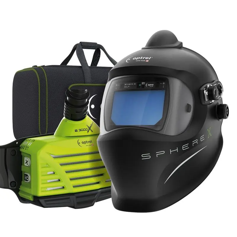 Optrel Ready to weld set Sphere X CLT Pure Air (e3000X) černá + e3000X PAPR 4530.055