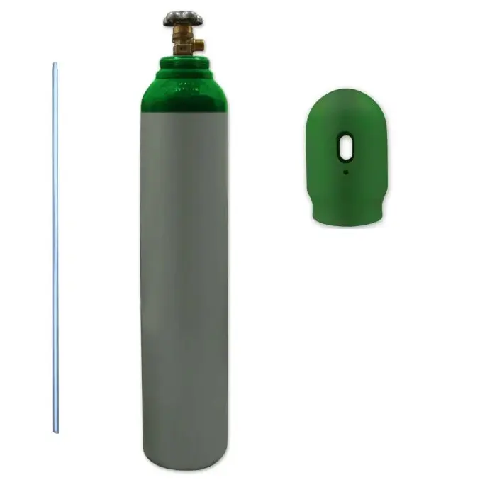 Sherman Plná Plynová tlaková láhev Mix CO2 18% Argon 82% 8l se sedimentační trubicí 150bar, závit W21,8 7811687