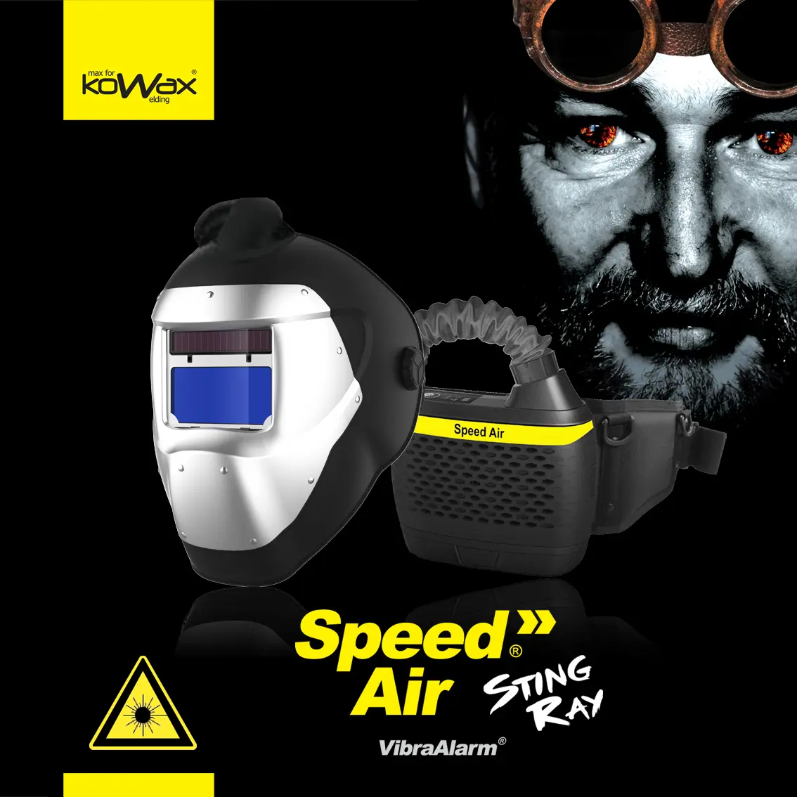 KOWAX KOWAX Filtroventilační jednotka Speed Air s LAZER kuklou StingRay-Z KWXSASTINGRAYZ