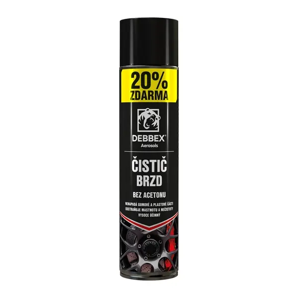PHT DEBBEX - Čistič brzd bez acetonu 500ml +20% ZDARMA TA10114