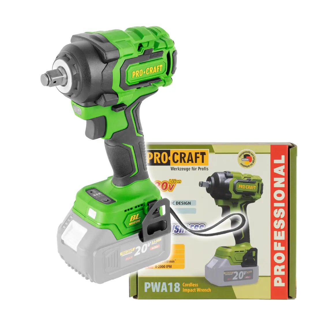 Procraft SET-5+1-PWA18BB