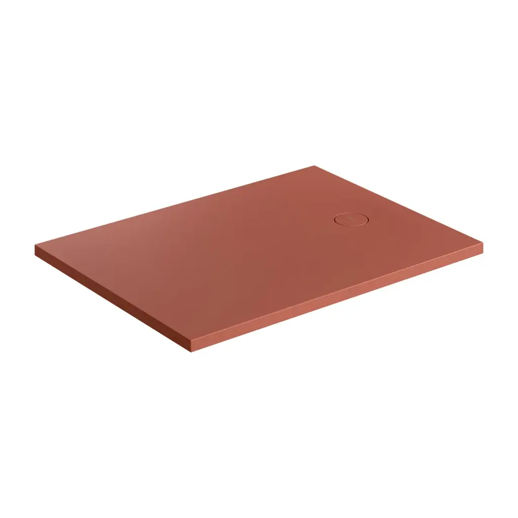 OMNIRES AQUAROCK kompozitní sprchová vanička protiskluzová, 80 x 120 cm, terracotta mat AQUAROCK80-120TE
