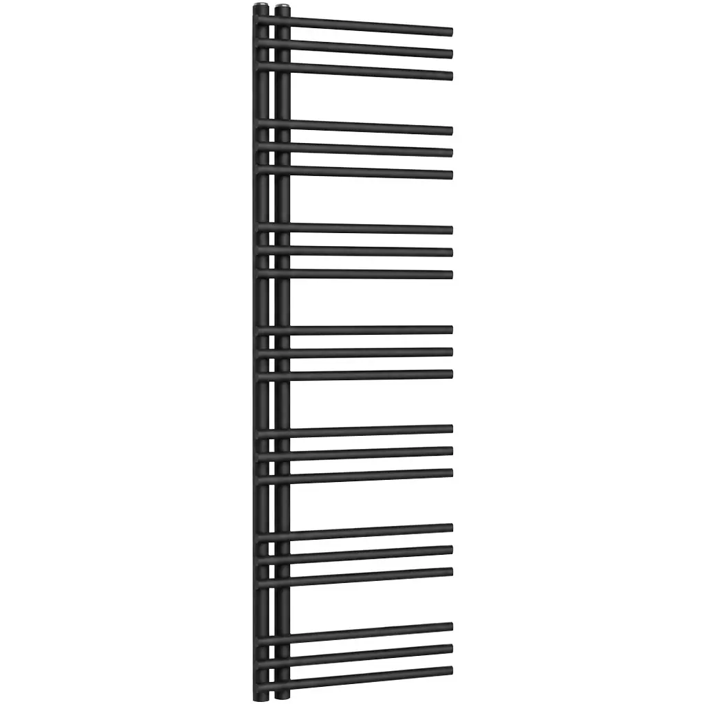 CERANO Koupelnový radiátor Burke L/P asymetrické připojení 50mm 513 W černá matná 1500x500 mm CER-109129