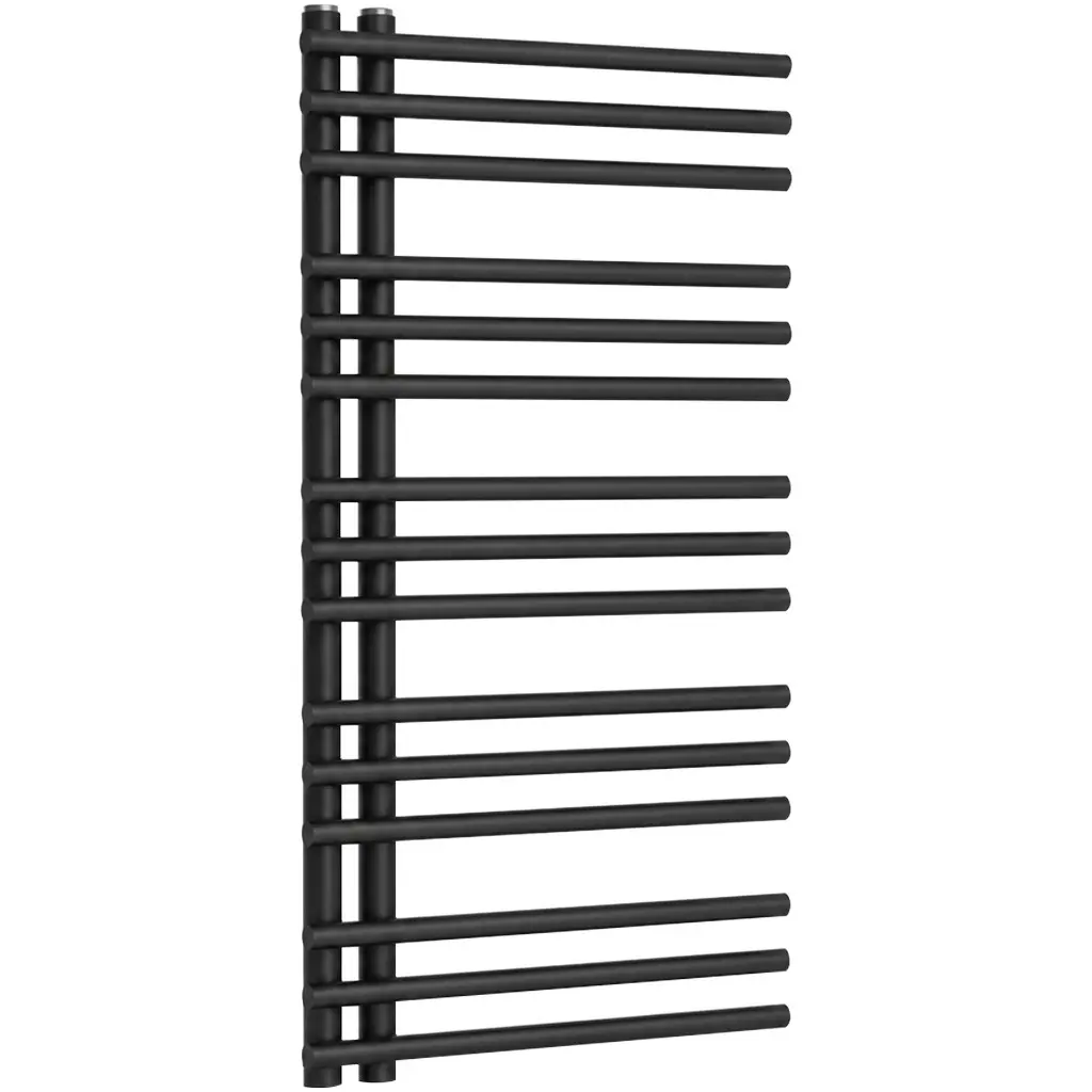 CERANO Koupelnový radiátor Burke L/P asymetrické připojení 50mm 359 W černá matná 1000x500 mm CER-255117