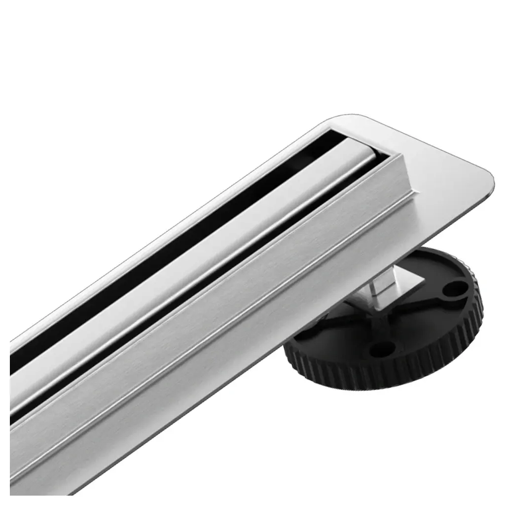 CERANO Sprchový odtokový žlab Slim, sifon otočný 360° nerez DN40 104 CER-414860