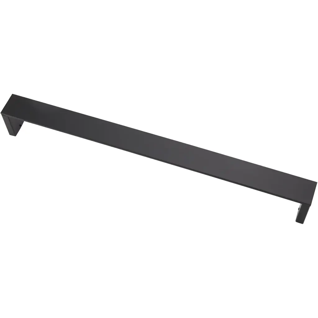 Nástěnný držák na ručníky Marcell - černá matná - 60 cm