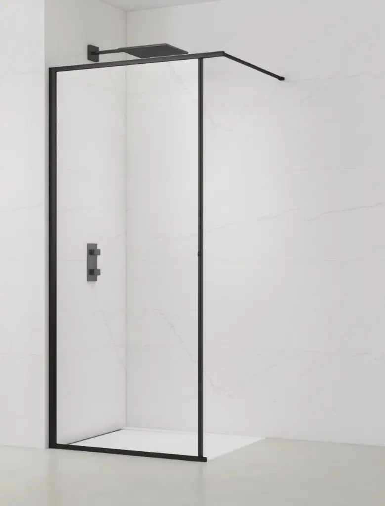 Sprchová zástěna SAT Walk-In se stírací lištou 130 cm SATWISL130C SATWISL130C