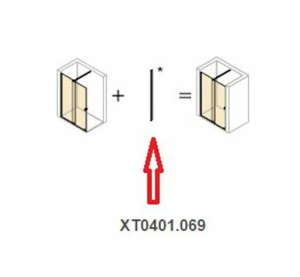 HUPPE Náhradní díl Hüppe Xtensa pure XT0401.069 XT0401.069