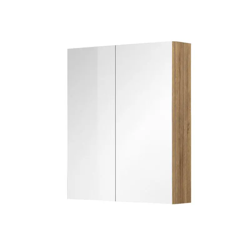 Mereo Koupelnová galerka 60 cm, zrcadlová skříňka, dub Riviera CN716GRN