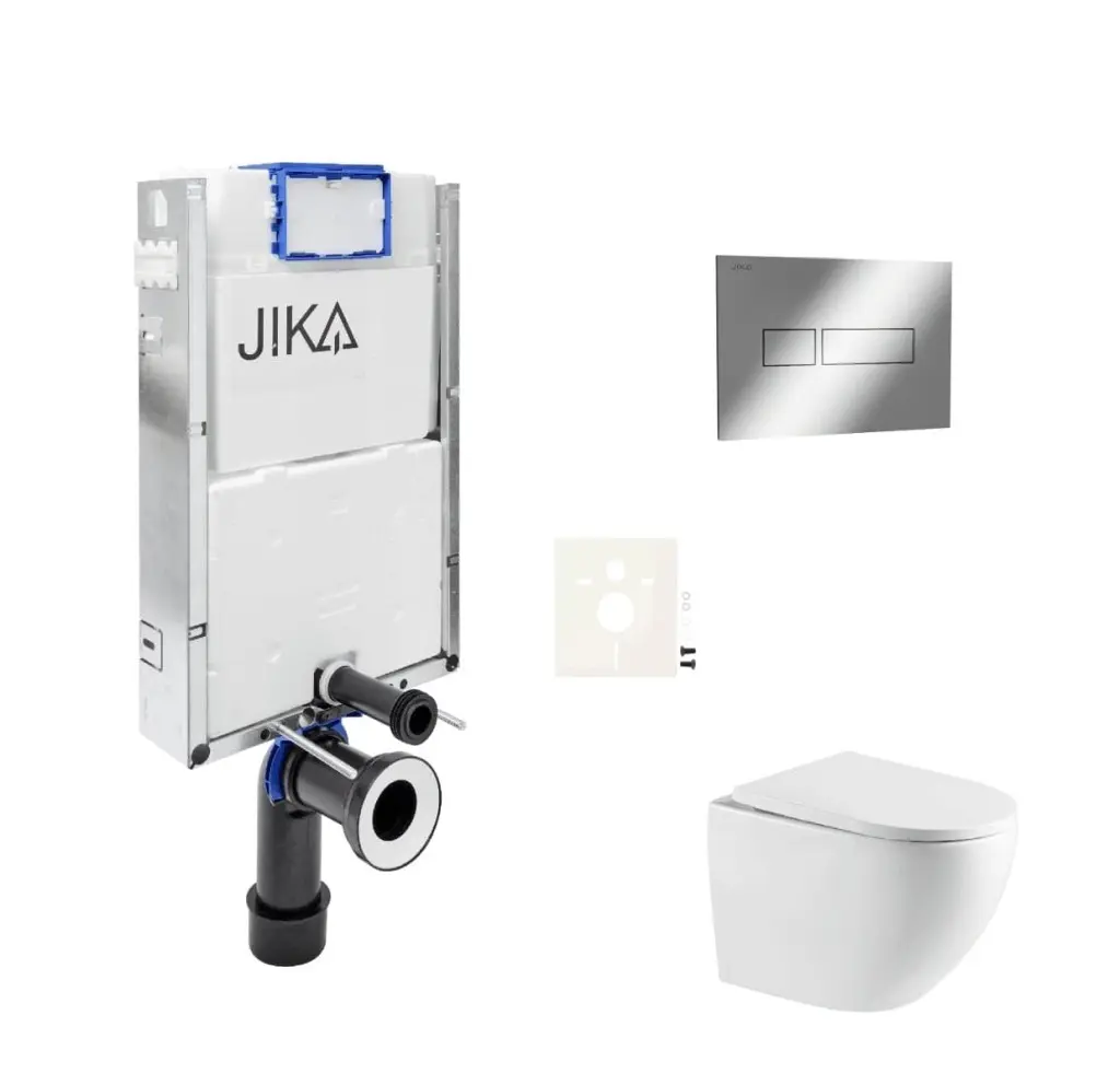 Závěsný WC set k zazdění SAT SIKOJZREX67CR SIKOJZREX67CR