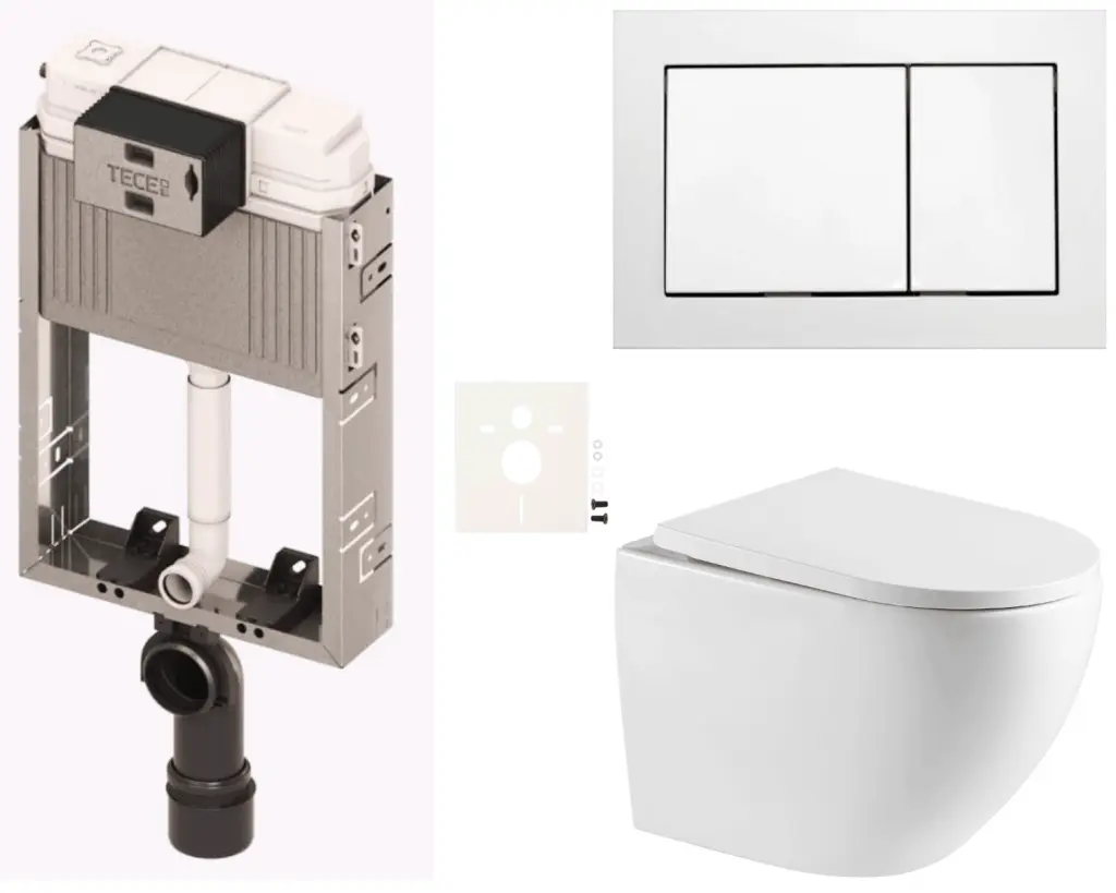 Závěsný WC set k zazdění SAT SIKOTZTOR67B SIKOTZTOR67B