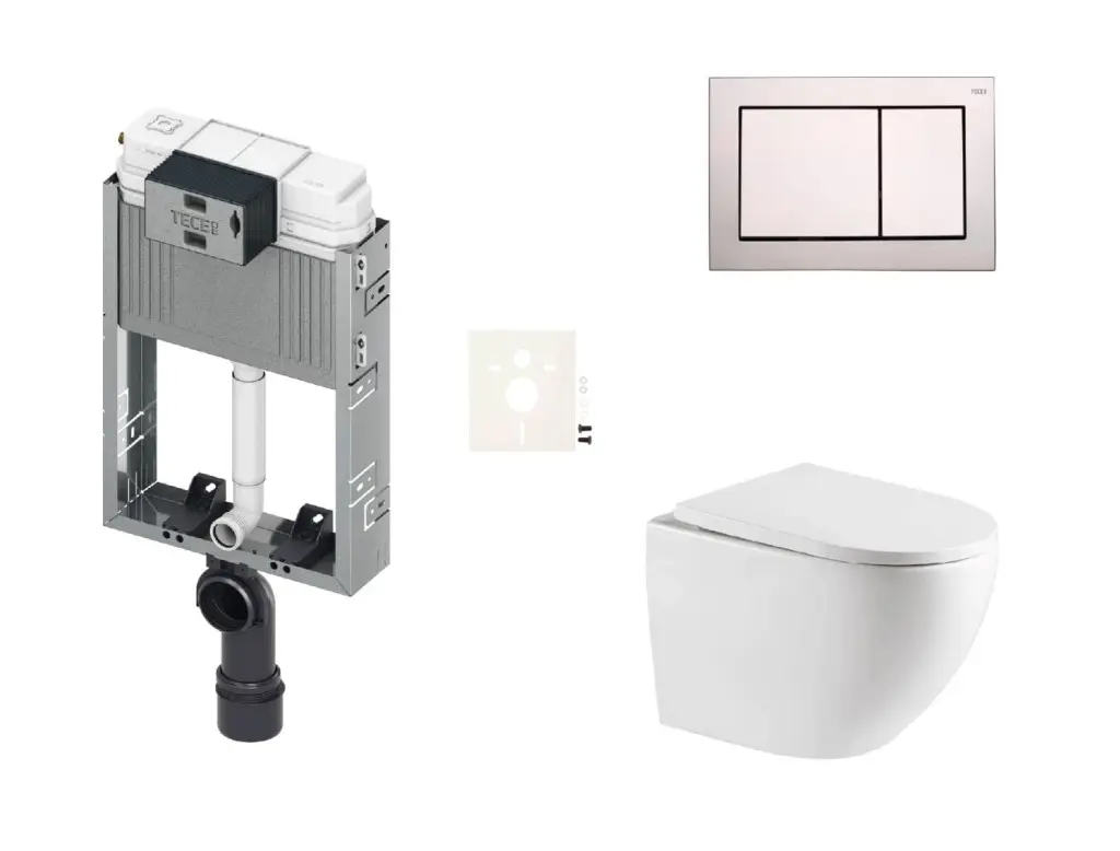 Závěsný WC set k zazdění SAT SIKOTZTOR67CR SIKOTZTOR67CR