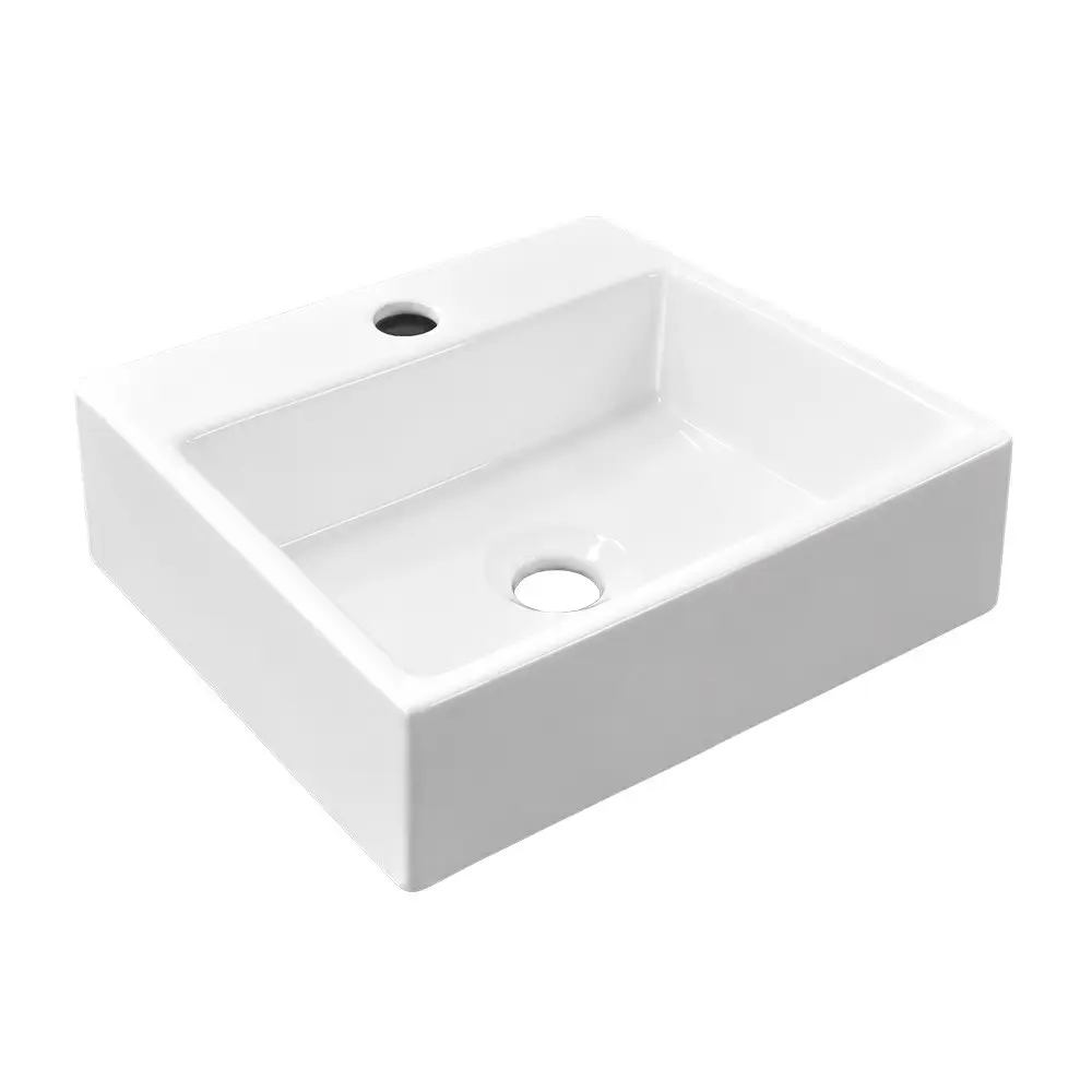 Mereo Umyvadlo na desku i zavěšení bez přepadu, Trino, 330x290x110 mm, keramické UC332911