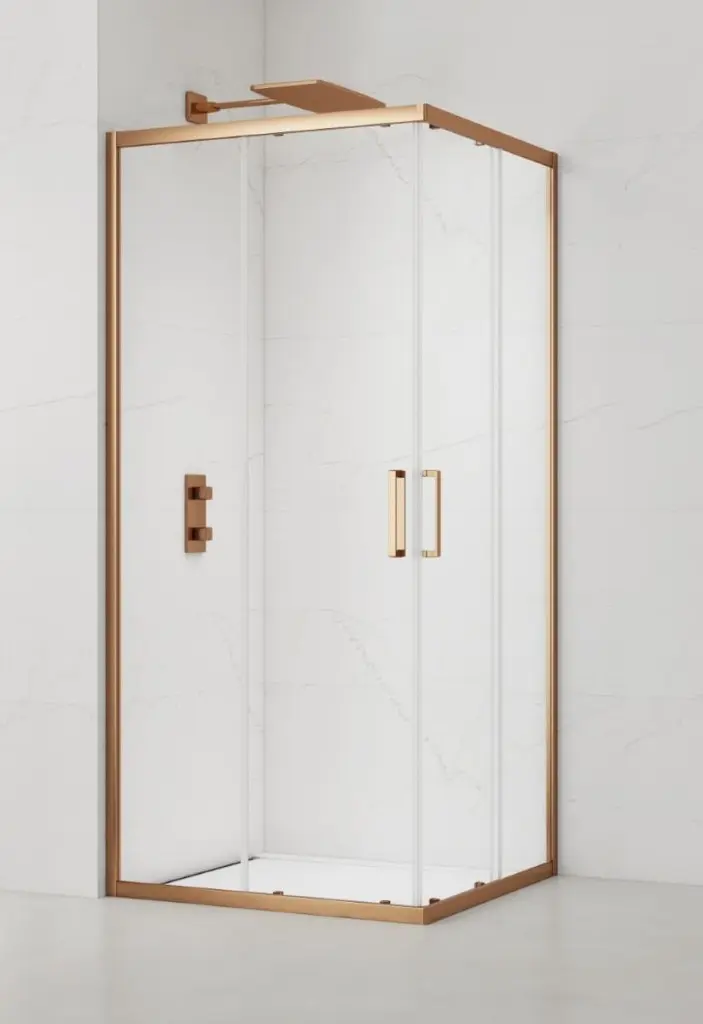 Sprchový kout obdélník 100x80 cm SAT TEX SATTEXQ10080RG SATTEXQ10080RG