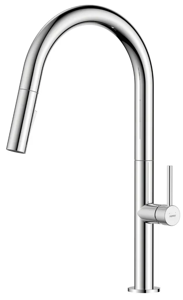 NOVASERVIS Dřezová teleskopická baterie se sprškou Liquid, chrom BLQ8