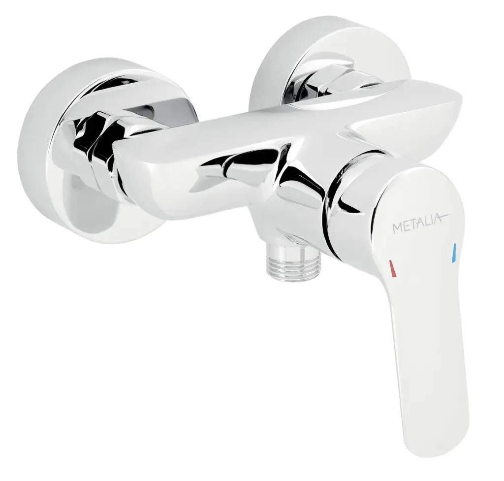 NOVASERVIS Sprchová baterie bez příslušenství 100 mm Metalia 54, chrom 54065/1,0