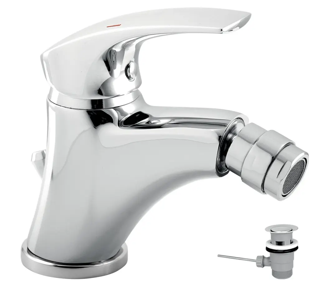 Novaservis Metalia 57 - Bidetová baterie s výpustí, chrom 57011,0