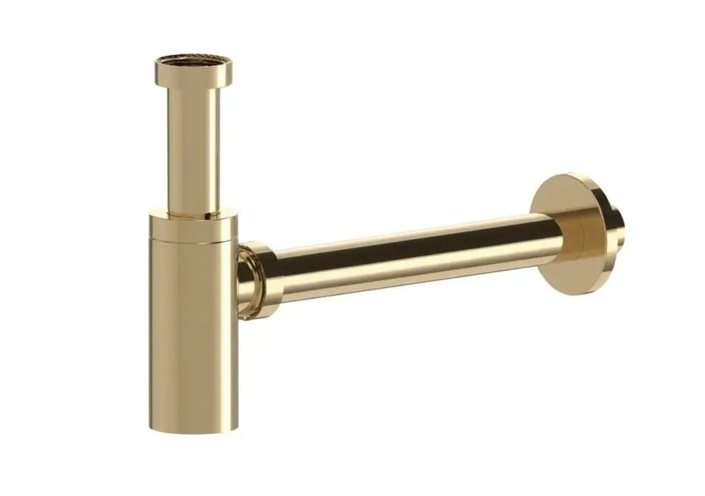Sifon k umyvadlu 5/4 DN32 SAT Aurum 5,4 cm, zlatý lesklý, plast SATAUSG SATAUSG