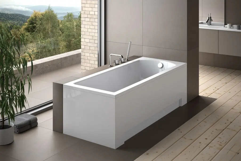 BESCO Obdélníková vana SHEA Nožičky k vaně Bez nožiček, Rozměr vany 170 × 70 VANSHEA170