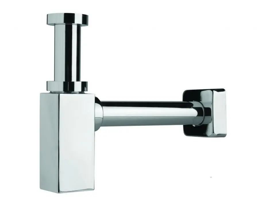 OLSEN SPA Umyvadlový sifon CHROM hranatý OLBAEMCR004