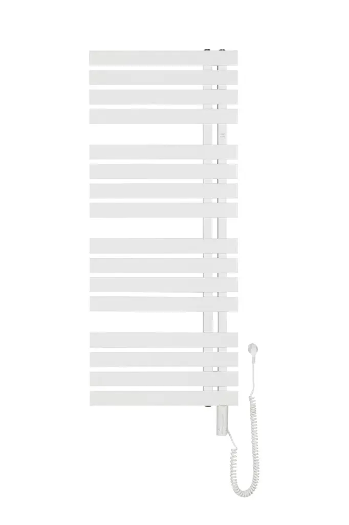 Instalprojekt Koupelnový elektrický radiátor POP STAR ELECTRO Barva radiátoru Bílá, Rozměr radiátoru 500 × 1295 mm, výkon 600 W RADPOPEL501235