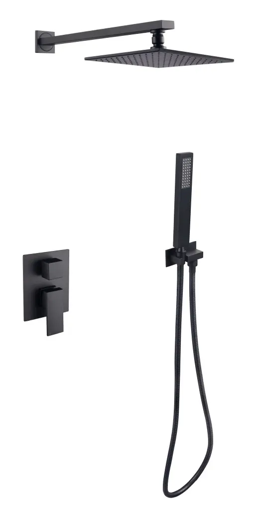 BESCO Podomítkový sprchový set MODERN/VARIUM I Černá BABPMVICZ