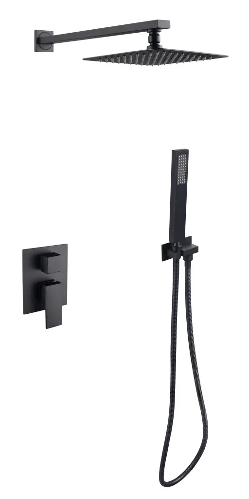BESCO Podomítkový sprchový set SLIM MODERN/VARIUM II Černá BABPMVIICZ