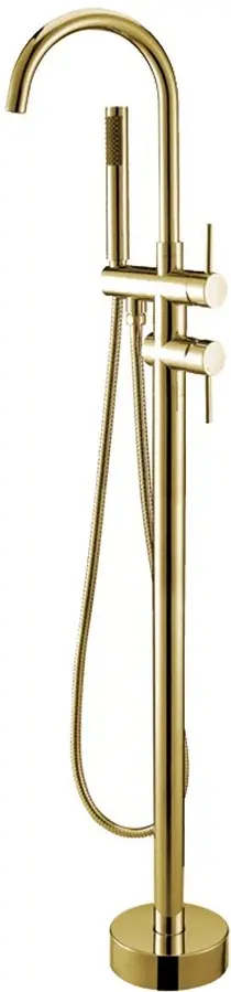 MEXEN - Alma stojící vanová baterie gold 75033-50